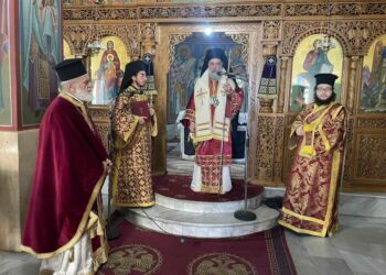 Η Μεγάλη Πέμπτη της Θείας Ευχαριστίας και της ταπεινώσεως του Χριστού στον Άγιο Αλέξανδρο Καρδίτσας