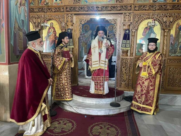 Η Μεγάλη Πέμπτη της Θείας Ευχαριστίας και της ταπεινώσεως του Χριστού στον Άγιο Αλέξανδρο Καρδίτσας