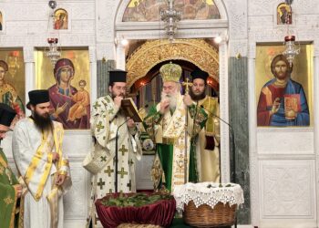 Η Κυριακή των Βαΐων στην Ιερά Μητρόπολη Κορίνθου