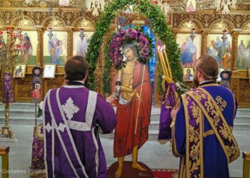 Η Ακολουθία του Νυμφίου στον Ι. Ναό Αγίου Αλεξάνδρου Αλεξανδρείας |χειροθεσία Αναγνώστου