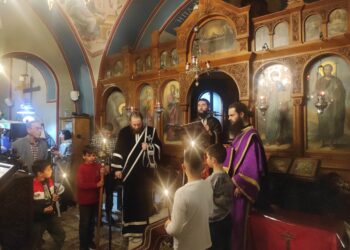 Η Μ. Δευτέρα στην Ι. Μητροπόλεως Κορίνθου