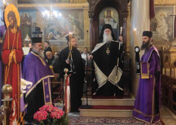 Η Μ. Τρίτη στην Ι. Μητρόπολη Κορίνθου