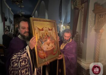 Η ακολουθία του Νιπτήρος στον Ι.Ν. του Αγίου Βασιλείου Αλεξανδρουπόλεως