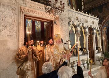 Η Ακολουθία της Αναστάσεως στην Ι. Μητρόπολη Κορίνθου