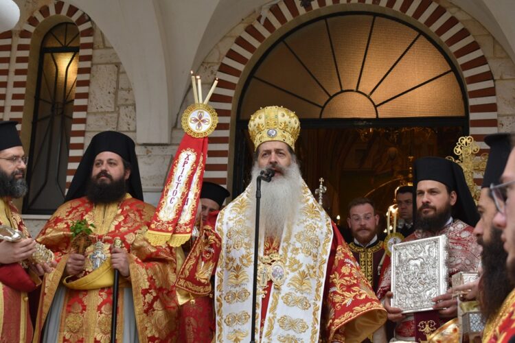 Με χειροθεσία Αρχιμαδρίτη η πανήγυρις της Ι.Μ. Παναγίας Αντινίτσης