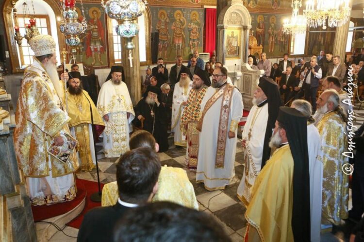 Φθιώτιδος Συμεών: «Η ιερωσύνη είναι μαρτυρία της Αναστάσεως»