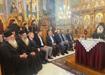 Για τον Όσιο Ιωσήφ τον Ησυχαστή μίλησε στον Βόλο ο Ηγούμενος της Ιεράς Μονής Βατοπαιδίου