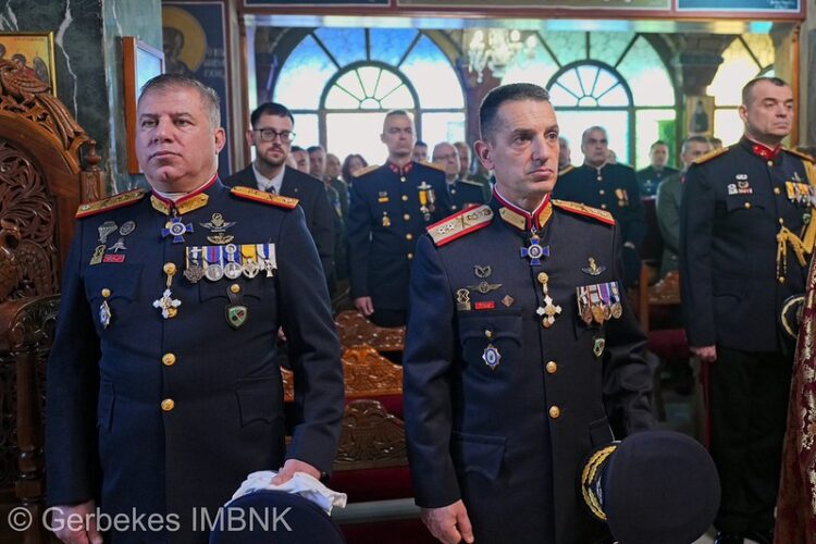 Αρχιερατική θεια Λειτουργία και Δοξολογία στην Ι Μεραρχία Πεζικού για την εορτή του Αγίου Γεωργίου