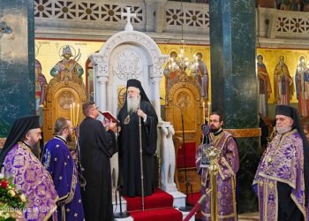 Κατάμεστος ο πολιούχος της Βεροίας στον Όρθρο της Μεγάλης Δευτέρας