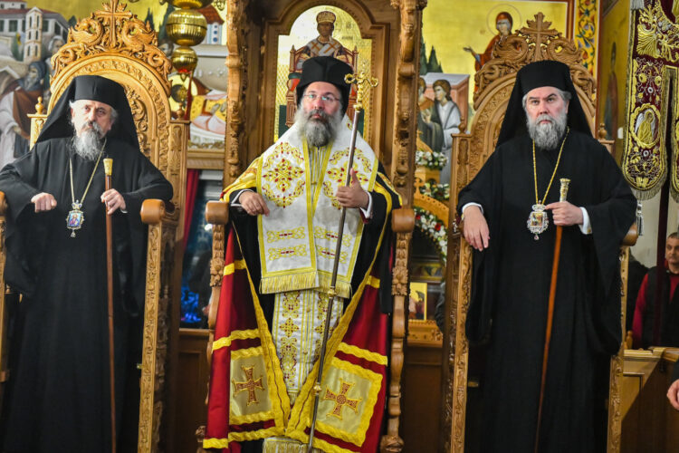 Πανηγυρικός εορτασμός του Αγίου Νικήτα του Νέου στις Σέρρες με λαμπρό πολυαρχιερατικό Εσπερινό και πλήθος πιστών