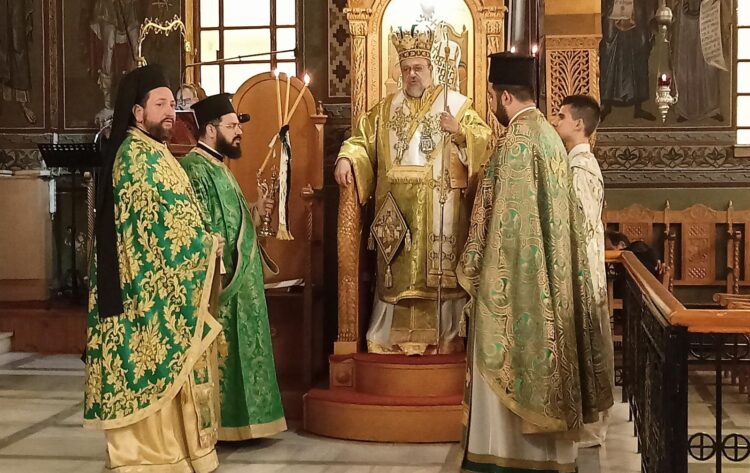 Η Κυριακή των Βαΐων στην Ιερά Μητρόπολη Μεσσηνίας