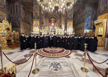 Ο Μητρ. Μολδαβίας και Βουκοβίνης και Αρχιεπίσκοπος Ιασίου με ομάδα προσκυνητών από το Ιάσιο στη Θεσσαλονίκη