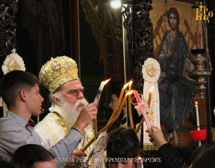 Ανάσταση στην Ιερά Μητρόπολη Άρτης