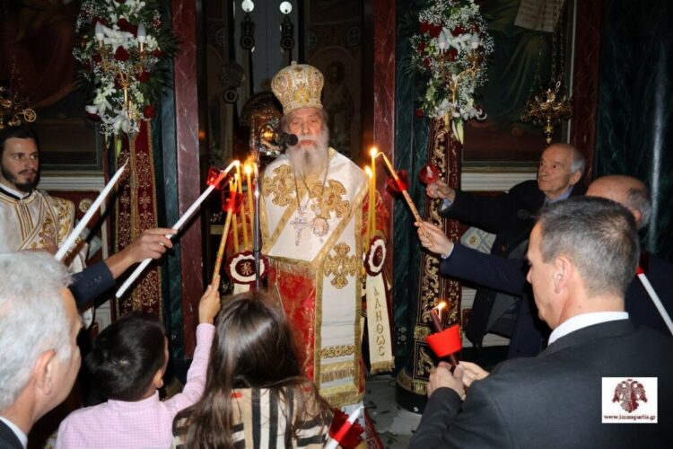 Ανάσταση στην Ιερά Μητρόπολη Σπάρτης