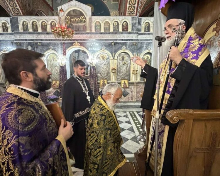 ΜΕΓΑΛΗ ΔΕΥΤΕΡΑ Ο ΘΕΟΦΙΛΕΣΤΑΤΟΣ ΕΠΙΣΚΟΠΟΣ ΣΚΟΠΕΛΟΥ ΝΙΚΟΔΗΜΟΣ ΣΤΗΝ ΚΑΛΛΙΘΕΑ ΑΜΑΡΥΝΘΟΥ