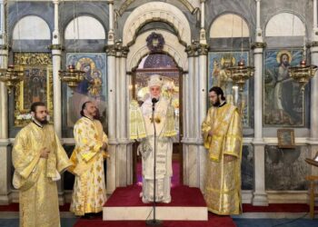 ΤΑ ΟΝΟΜΑΣΤΗΡΙΑ ΤΟΥ ΘΕΟΦΙΛΕΣΤΑΤΟΥ ΕΠΙΣΚΟΠΟΥ ΣΚΟΠΕΛΟΥ κ. ΝΙΚΟΔΗΜΟΥ