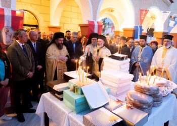 Ο Εσπερινός της Ζωοδόχου Πηγής στην Σγράπα Μεσσηνίας