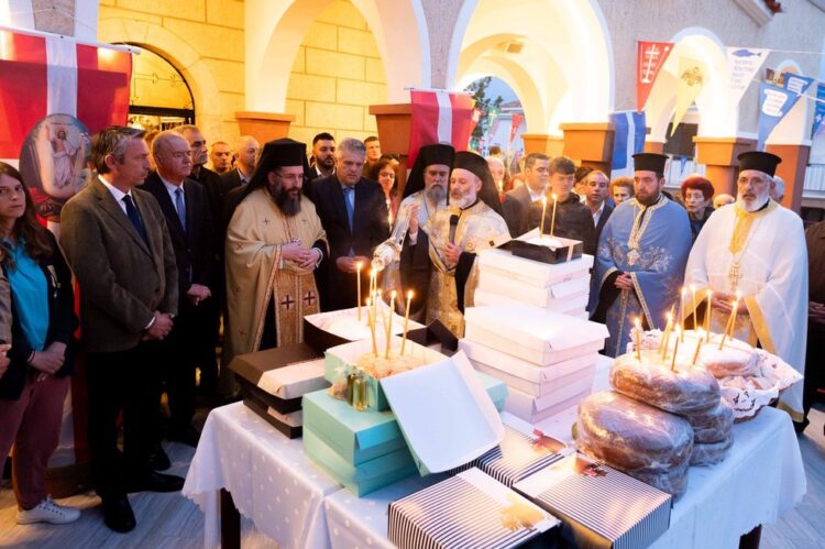 Ο Εσπερινός της Ζωοδόχου Πηγής στην Σγράπα Μεσσηνίας