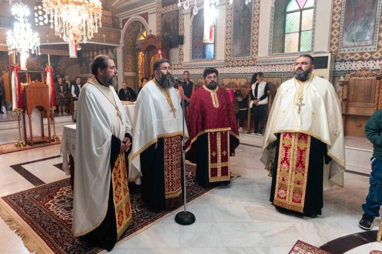 Ο Εσπερινός του Αγίου Γεωργίου στην Ιερά Μητρόπολη Μεσσηνίας