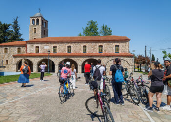 Μεγάλη συμμετοχή στην 3η Προσκυνηματική Ποδηλατοδρομία