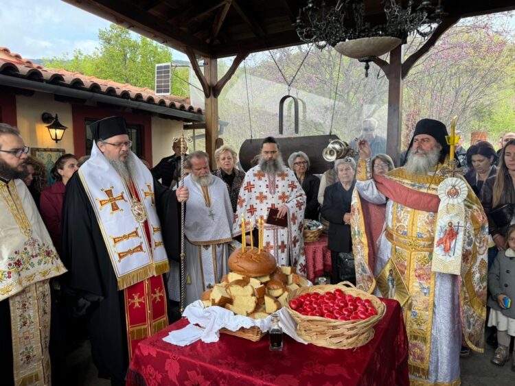 Η πανήγυρη της Ιεράς Μονής Αγίων Ραφαήλ, Νικολάου και Ειρήνης στον Πυργετό