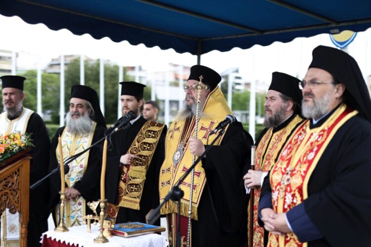 Δοξολογία στη Γενική Επιθεώρηση Στρατού για την εορτή του Αγίου Γεωργίου