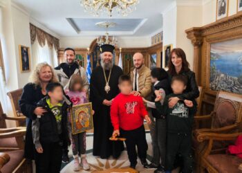 Μια ιδιαίτερη συνάντηση στο Επισκοπείο της Φλώρινας