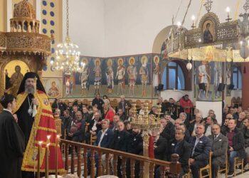 Η Αναρράχη της Εορδαίας τίμησε τον Τροπαιοφόρο Άγιο Γεώργιο