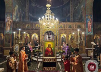 Η ακολουθία του Νυμφίου στον Ι.Ν. της Αγίας Κυριακής Αλεξανδρουπόλεως