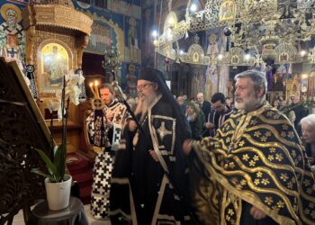 Το Τροπάριο της Κασσιανής στον Ιερό Ναό Αναλήψεως του Σωτήρος Λαρίσης