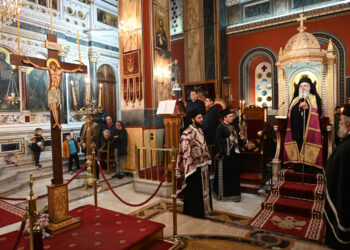 Η Ακολουθία των Αχράντων Παθών στην Ι. Μ. Μαντινείας και Κυνουρίας