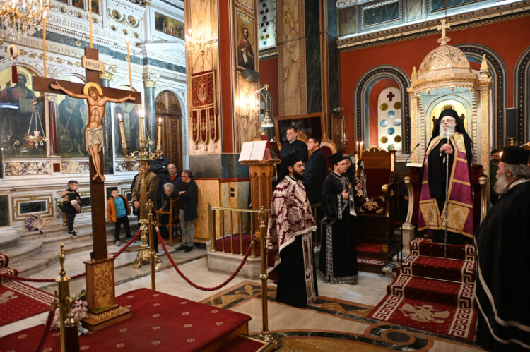 Η Ακολουθία των Αχράντων Παθών στην Ι. Μ. Μαντινείας και Κυνουρίας