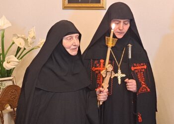 Κουρά Μεγαλοσχήμου Μοναχής στην Ιερά Μονή Παμμεγίστων Ταξιαρχών Πηλίου