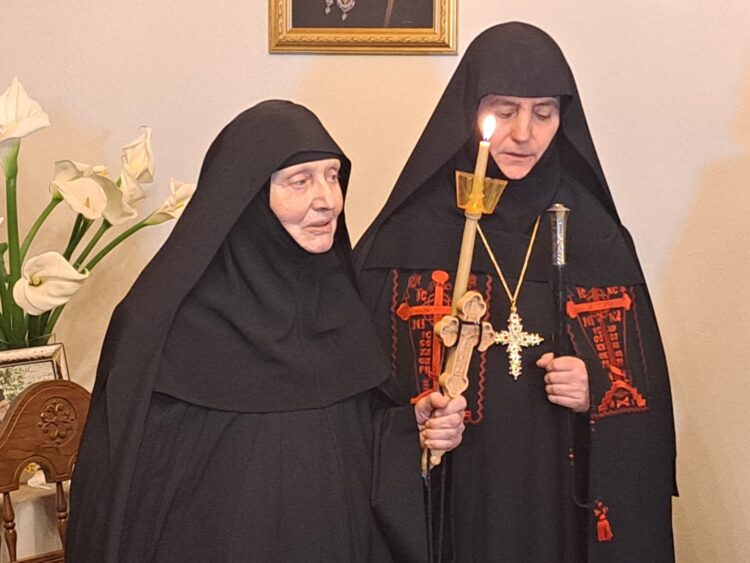 Κουρά Μεγαλοσχήμου Μοναχής στην Ιερά Μονή Παμμεγίστων Ταξιαρχών Πηλίου