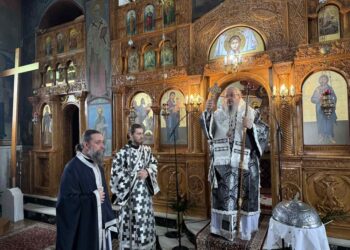 Η Θεία Λειτουργία των Προηγιασμένων Δώρων στο Καλοχώρι