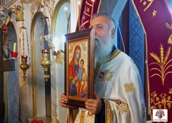 Πανηγυρικός Αρχιερατικός Εσπερινός για την Παναγία Κουλεντιανή