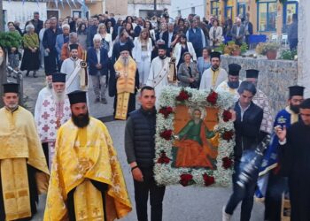 Ο πανηγυρικός Αρχιερατικός Εσπερινός στον Άγιο Ιωάννη Μονεμβασίας