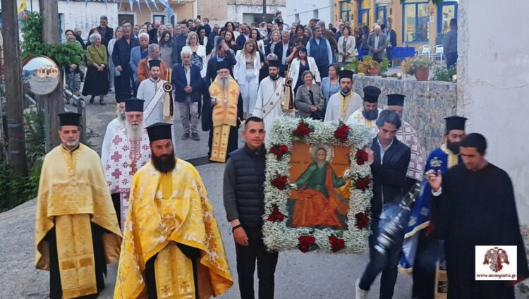Ο πανηγυρικός Αρχιερατικός Εσπερινός στον Άγιο Ιωάννη Μονεμβασίας