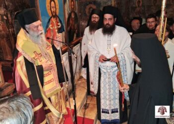 Μοναχική κουρά στην Ι.Μ. Γόλας