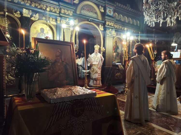 Ιερά Αγρυπνία για την Ανάληψη και την Άλωση της Πόλεως στην Ευαγγελίστρια Καρδίτσης