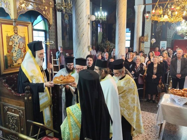 Η μνήμη του Αγίου Αχιλλίου τιμήθηκε πανηγυρικά στο Αμπελικό