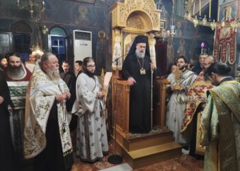 Τα ονομαστήρια του Καθηγουμένου της Ιεράς Μονής Κορώνης π. Μεθοδίου