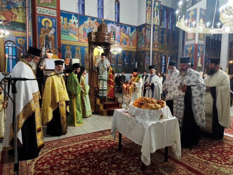 Εσπερινός επί τη Iερά Mνήμη του Αγίου Αθανασίου στον Ι. Ν. Αγ. Αθανασίου Προαστίου