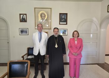 Ο Πρέσβης της Ισπανίας  στον Μητροπολίτη Μεσσηνίας