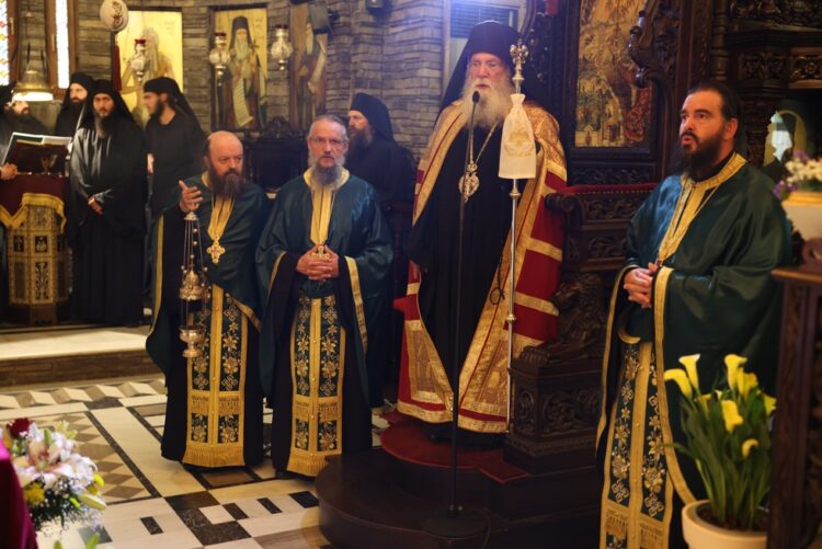 Λαμπρός Πανηγυρικός Εσπερινός της Αγίας Ματρώνας της Ρωσίδος στο Τρίκορφο Φωκίδος