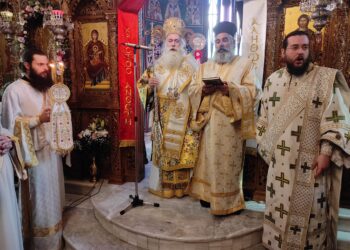 Η Ανακομιδή των Ι. Λειψάνων του Αγίου Αθανασίου στην ομώνυμη  Ι. Μονή στην Πουλίτσα Κορινθίας & Χειροτονία Διακόνου
