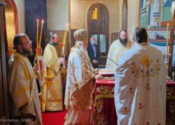 Μεθέορτα Αγ. Αθανασίου στην ομώνυμη Ιερά Μονή Σφηνίτσης στην Αγκαθιά Ημαθίας