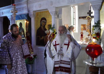 Η Μνήμη του Αγίου Θεράποντος στην Ι. Μητρόπολη Κορίνθου