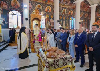 Πανηγυρικός Εσπερινός στον Ιερό Ναό των Αγίων Κωνσταντίνου και Ελένης Βεροίας