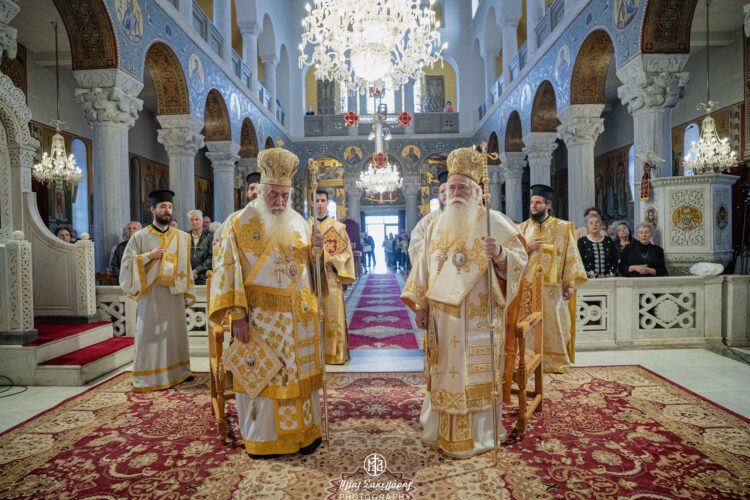 Λαμπρός ο εορτασμός του Αγίου Κωνσταντίνου στον Βόλο